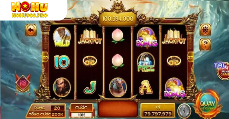 Những biểu tượng phổ biến trong slot Tây Du Ký